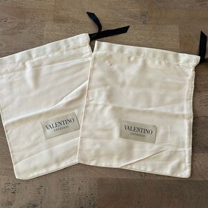 Valentino Garavani Ivory Storage Bags